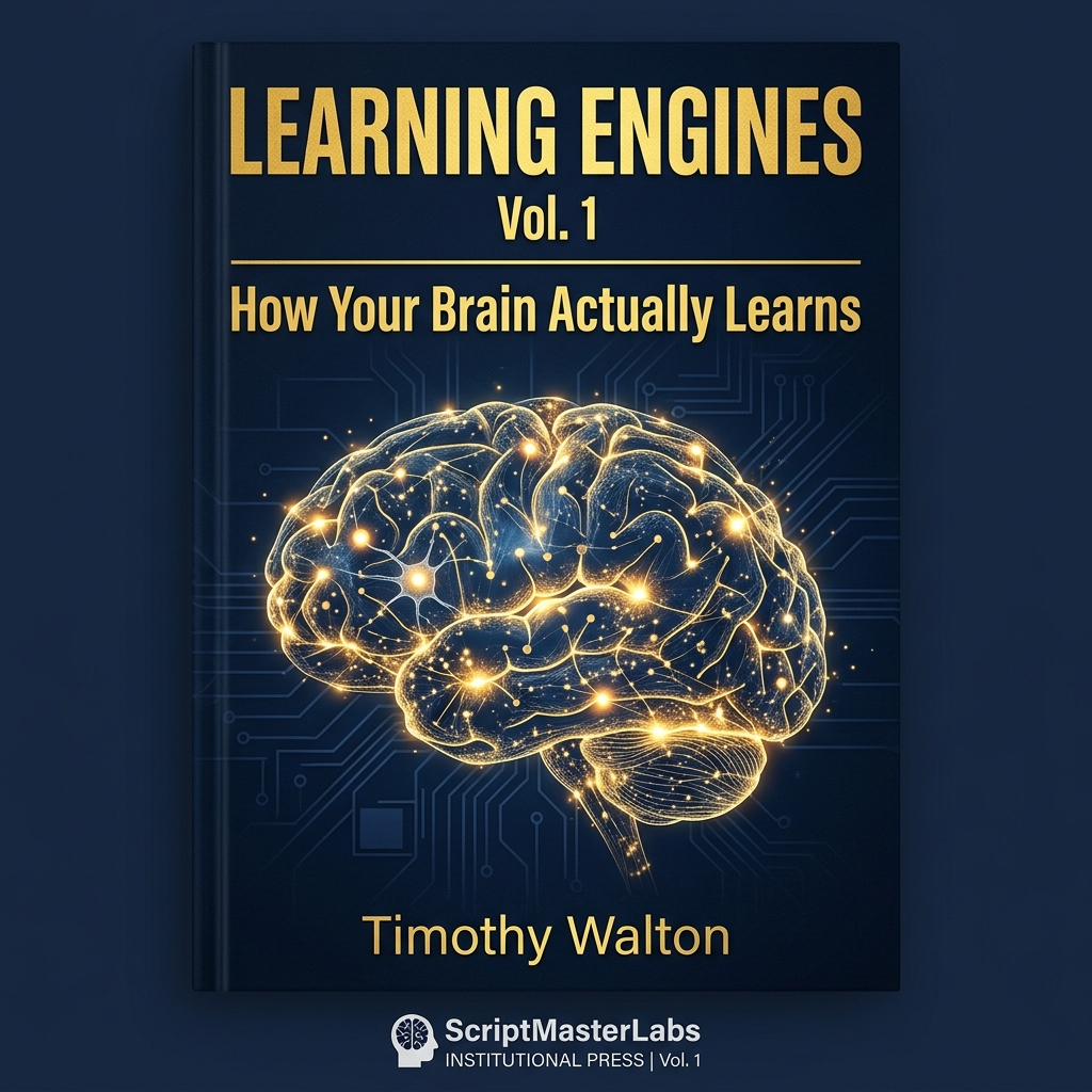 Learning Engines Volume 1 How Your Brain Actually Learns book cover